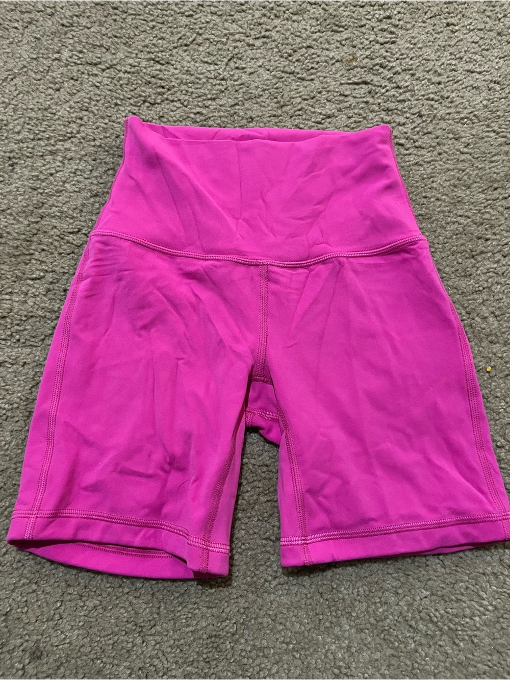 Lululemon size 2 High-Waist Pink Women's Active Shorts
